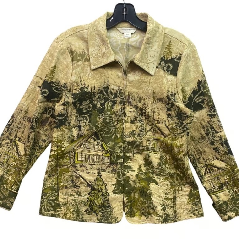 Scenic Print Women's Jacket